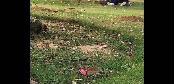  Indian teen lover kissing in park